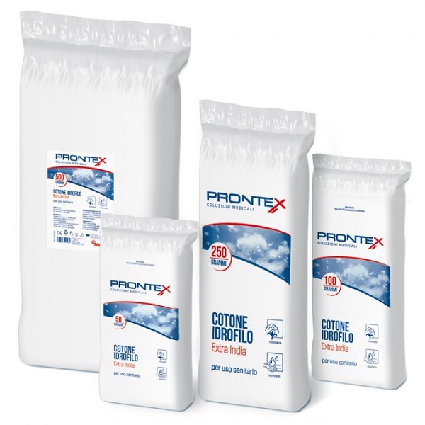 PRONTEX COTONE IDROFILO EXTRA INDIA 50 G - Farmafamily.it