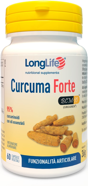 LONGLIFE CURCUMA FORTE 60 CAPSULE VEGETALI - Farmafamily.it