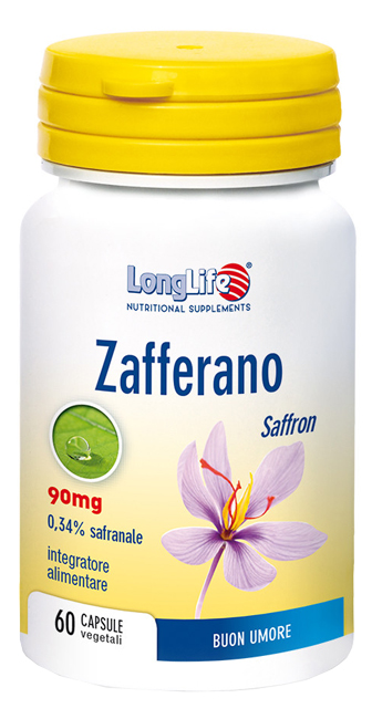 LONGLIFE ZAFFERANO 60 CAPSULE VEGETALI - Farmafamily.it