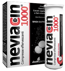 NEVIACIN 1000 20 COMPRESSE EFFERVESCENTI - Farmafamily.it