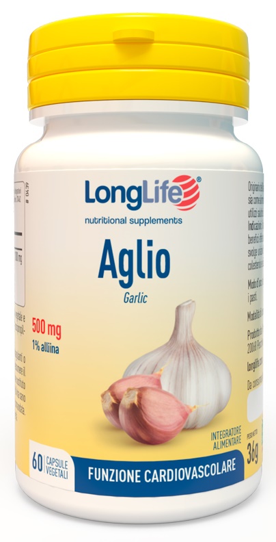 LONGLIFE AGLIO 60 CAPSULE VEGETALI - Farmafamily.it