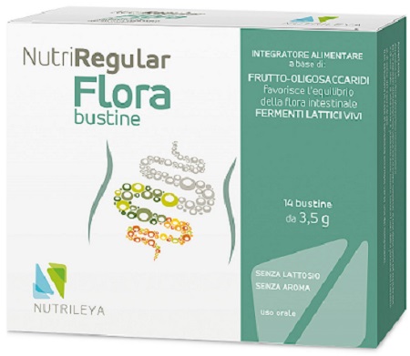 NUTRIREGULAR FLORA 14 BUSTINE - Farmafamily.it