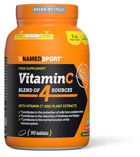 VITAMIN C 4 NATURAL BLEND 90 COMPRESSE - Farmafamily.it