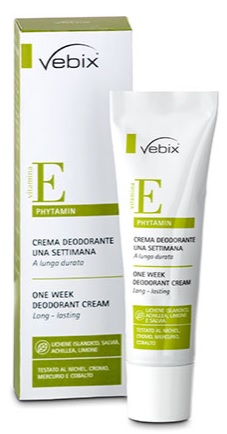 VEBIX PHYTAMIN CREMA DEODORANTE 1 SETTIMANA 25 ML - Farmafamily.it
