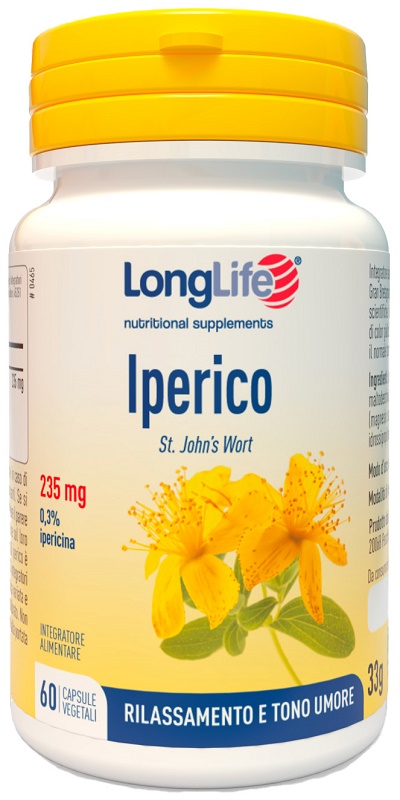 LONGLIFE IPERICO 60 CAPSULE VEGETALI - Farmafamily.it