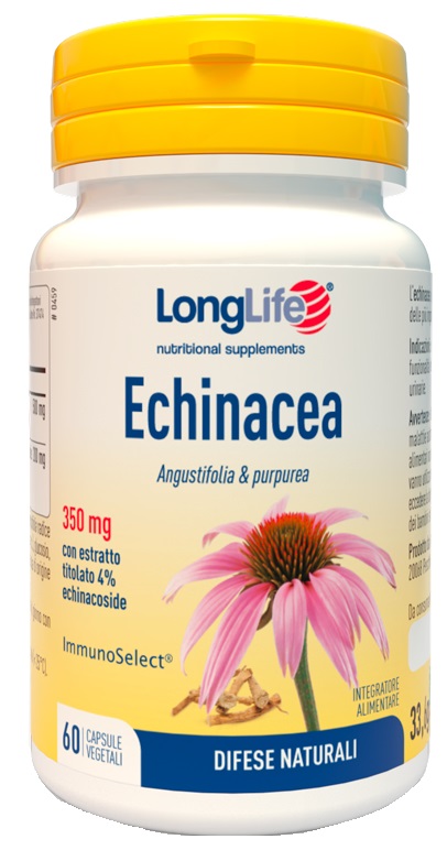 LONGLIFE ECHINACEA 60 CAPSULE VEGETALI - Farmafamily.it