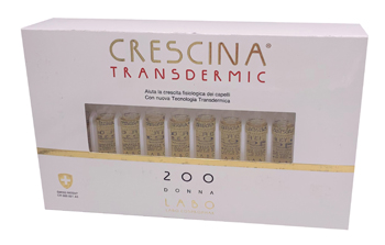 CRESCINA TRANSDERMIC RI-CRESCITA 200 DONNA 20 FIALE DA 3,5 ML - Farmafamily.it
