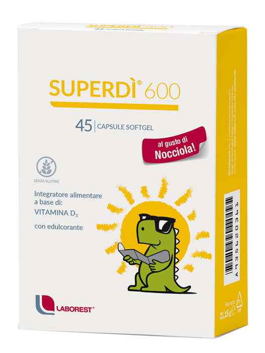 SUPERDI' 600 45 CAPSULE - Farmafamily.it
