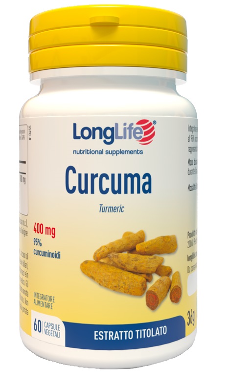 LONGLIFE CURCUMA 60 CAPSULE VEGETALI - Farmafamily.it