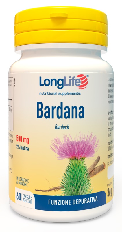 LONGLIFE BARDANA 60 CAPSULE VEGETALI - Farmafamily.it