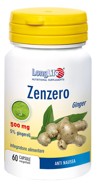 LONGLIFE ZENZERO 60 CAPSULE VEGETALI - Farmafamily.it