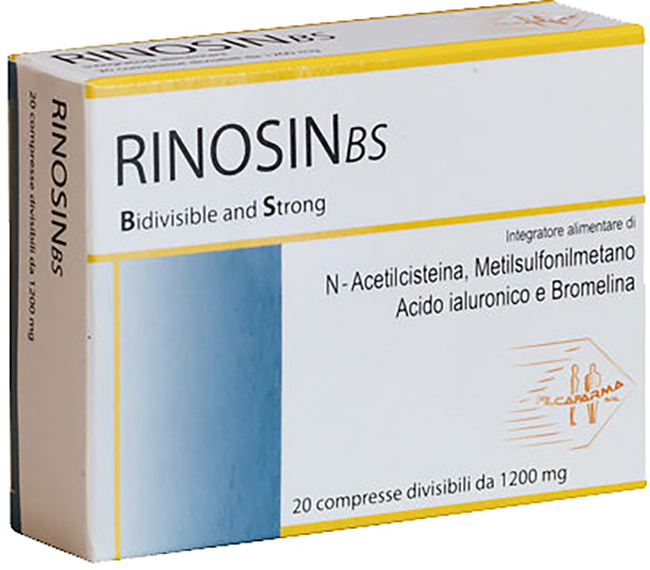 RINOSINBS 20 COMPRESSE DA 1.2 G - Farmafamily.it