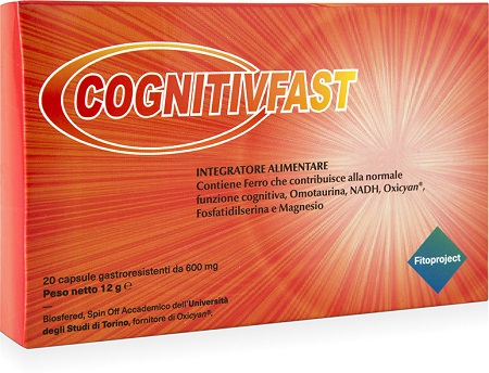 COGNITIVFAST 20 CAPSULE GASTRORESISTENTI DA 600 MG - Farmafamily.it