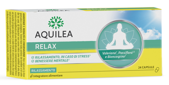 AQUILEA RELAX 24 CAPSULE VEGANE - Farmafamily.it
