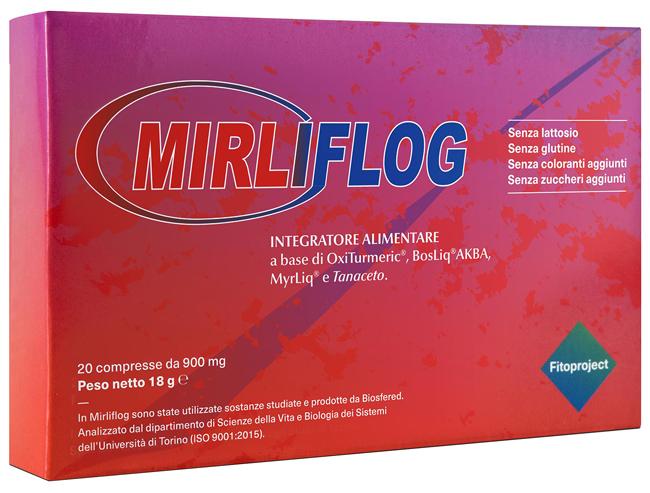 MIRLIFLOG 20 COMPRESSE - Farmafamily.it