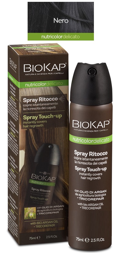 BIOS LINE BIOKAP NUTRICDEL SPRAY RITOCCO NERO 75 ML - Farmafamily.it