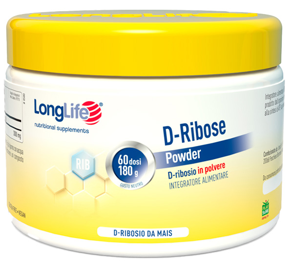 LONGLIFE D-RIBOSE POWDER 180 G - Farmafamily.it
