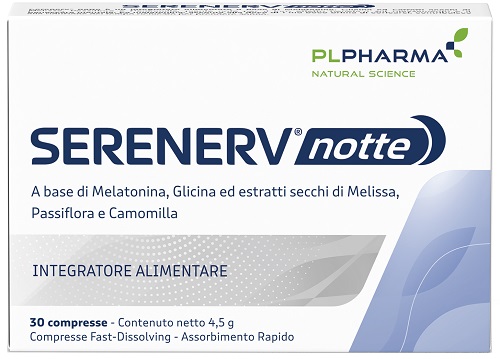 SERENERV NOTTE 30 COMPRESSE - Farmafamily.it