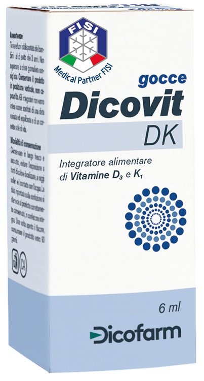 DICOVIT DK GOCCE 6 ML - Farmafamily.it