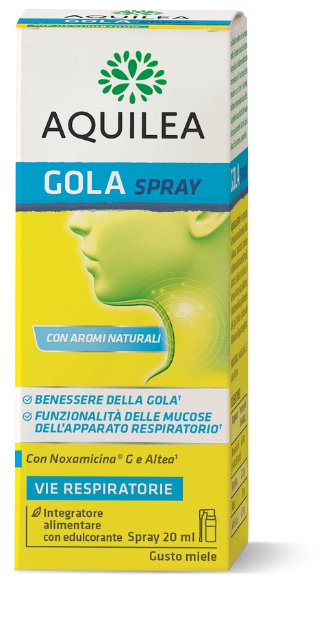 AQUILEA FLU SPRAY GOLA 20 ML - Farmafamily.it