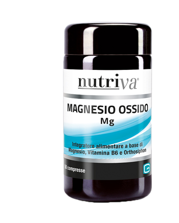 NUTRIVA MAGNESIO OSSIDO GI GROUP 50 COMPRESSE 1 G - Farmafamily.it