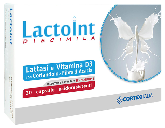 LACTOINT DIECIMILA 30 CAPSULE ACIDORESISTENTI SENZA GLUTINE - Farmafamily.it