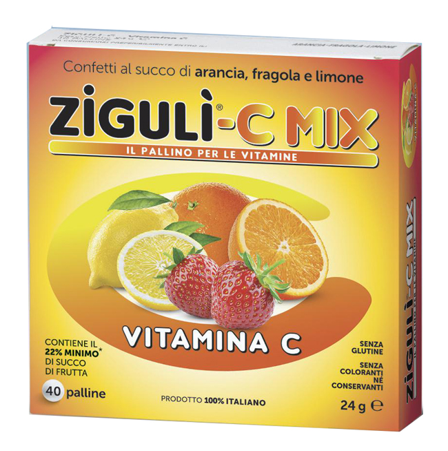 ZIGULI C MIX 40 PALLINE 24 G - Farmafamily.it