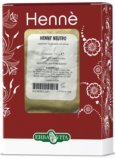 HENNE COLORANTE CAPELLI NEUTRO 100 G - Farmafamily.it