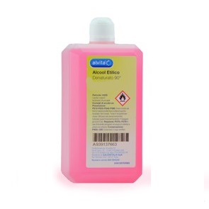 ALVITA ALCOOL ETILICO DENATURATO 90,1 500ML - Farmafamily.it