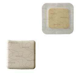 MEDICAZIONE BIATAIN IN SCHIUMA DI POLIURETANO A RILASCIO DI ARGENTO CON BORDO ADESIVO 12,5X12,5 CM 5 PEZZI - Farmafamily.it