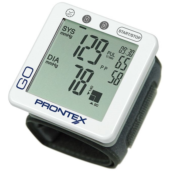 MISURATORE DI PRESSIONE DIGITALE PRONTEX GO AUTOMATICO - Farmafamily.it