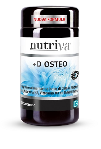 NUTRIVA +D OSTEO 60 COMPRESSE - Farmafamily.it