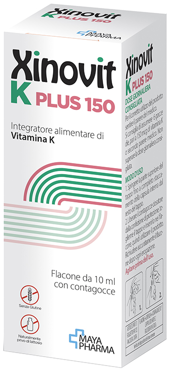 XINOVIT K PLUS 150 GOCCE 10 ML - Farmafamily.it