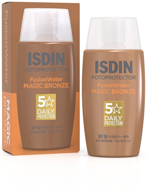 FOTOPROTECTOR FUSION WATER MAGIC BRONZE SPF50 50 ML - Farmafamily.it