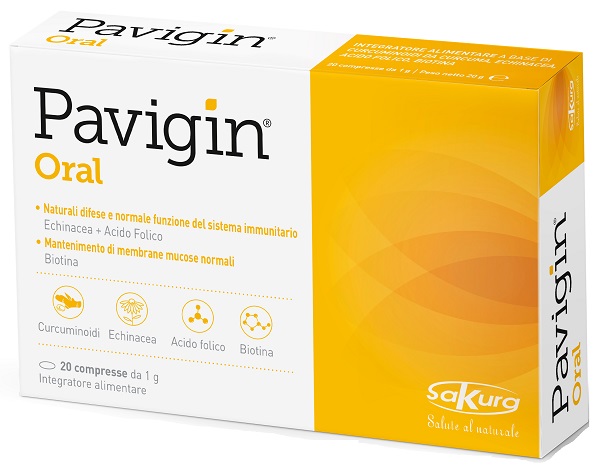 PAVIGIN ORAL 20 COMPRESSE - Farmafamily.it