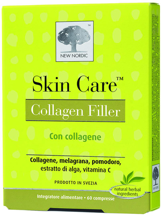SKIN CARE COLLAGEN FILLER 60 COMPRESSE - Farmafamily.it