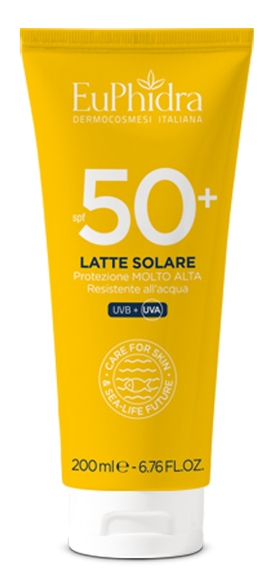 EUPHIDRA KALEIDO LATTE SOLARE SPF50+ 200 ML - Farmafamily.it