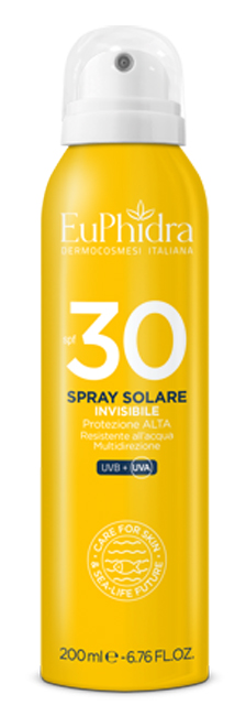 EUPHIDRA KALEIDO SPRAY INVISIBILE SPF30 200 ML - Farmafamily.it
