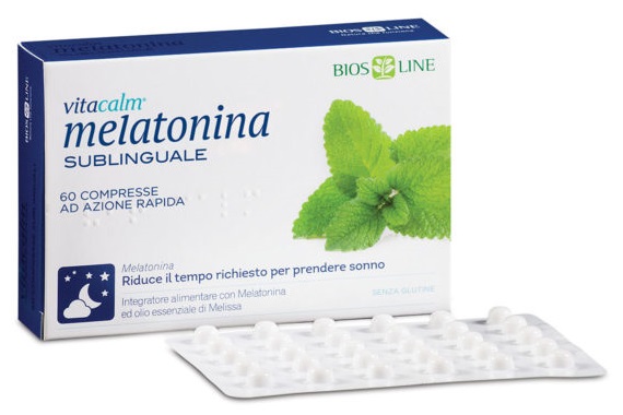 VITACALM MELATONINA 120 COMPRESSE SUBLINGUALI - Farmafamily.it