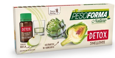 PESOFORMA NATURE DETOX SNELLENTE 6 FLACONCINI DA 10 ML - Farmafamily.it