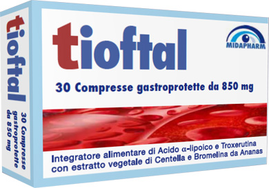 TIOFTAL 30 COMPRESSE GASTROPROTETTE - Farmafamily.it