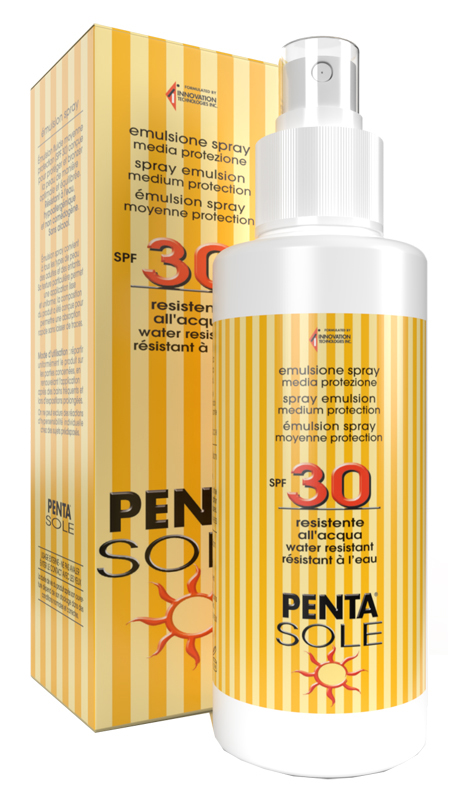 PENTA SOLE SPF30 EMULSIONE SPRAY MEDIA PROTEZIONE 100 ML - Farmafamily.it