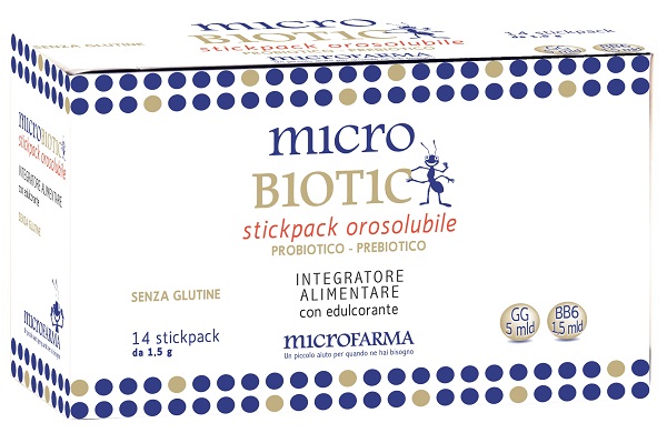 MICROBIOTIC STICK PACK 14 BUSTINE - Farmafamily.it