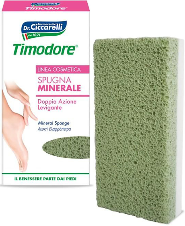 TIMODORE SPUGNA MINERALE DOPPIA AZIONE - Farmafamily.it