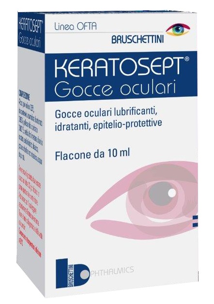 GOCCE OCULARI KERATOSEPT 10 ML - Farmafamily.it