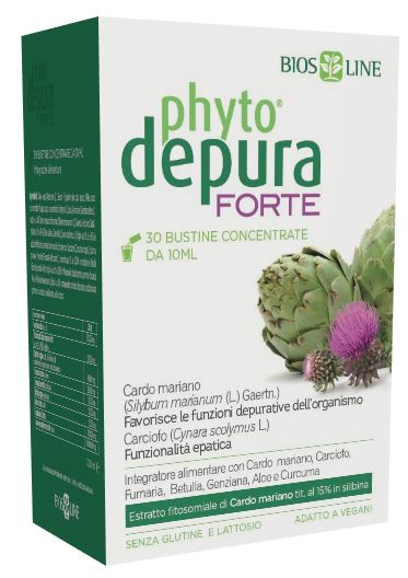 PHYTODEPURA FORTE CONCENTRATO 30 BUSTINE DA 10 ML - Farmafamily.it