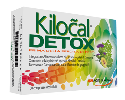 KILOCAL DETOX 30 COMPRESSE - Farmafamily.it