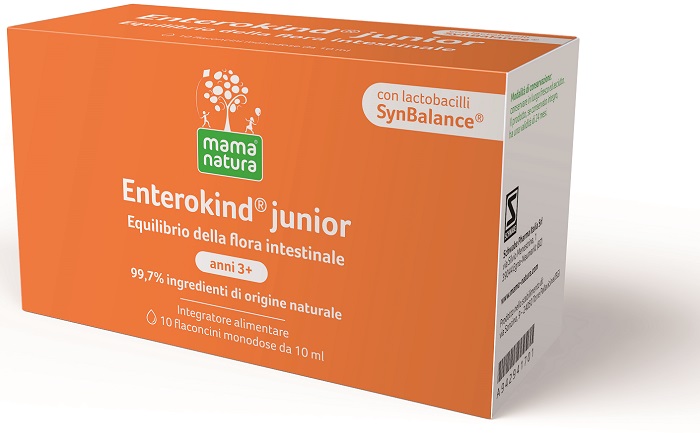 MAMA NATURA ENTEROKIND JUNIOR 10 FLACONCINI 10 ML - Farmafamily.it