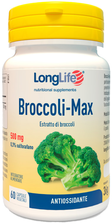 LONGLIFE BROCCOLI MAX 60 CAPSULE - Farmafamily.it