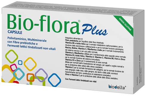 BIO FLORA PLUS 30 CAPSULE - Farmafamily.it
